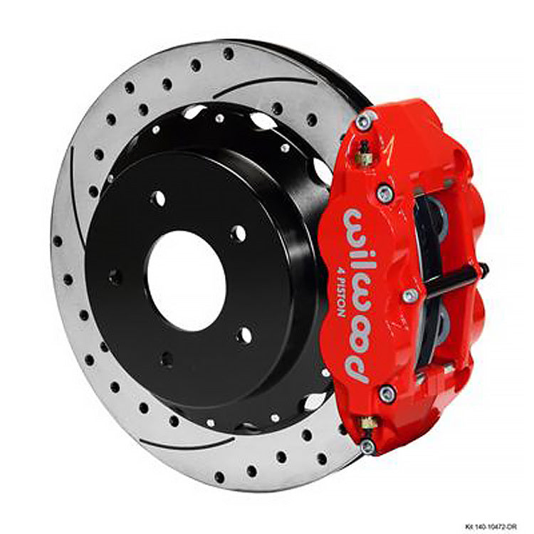 Wilwood Brakes KIT,REAR,VETTE,65-82,FNSL4R,14.00 ROTOR 140-10472-DR