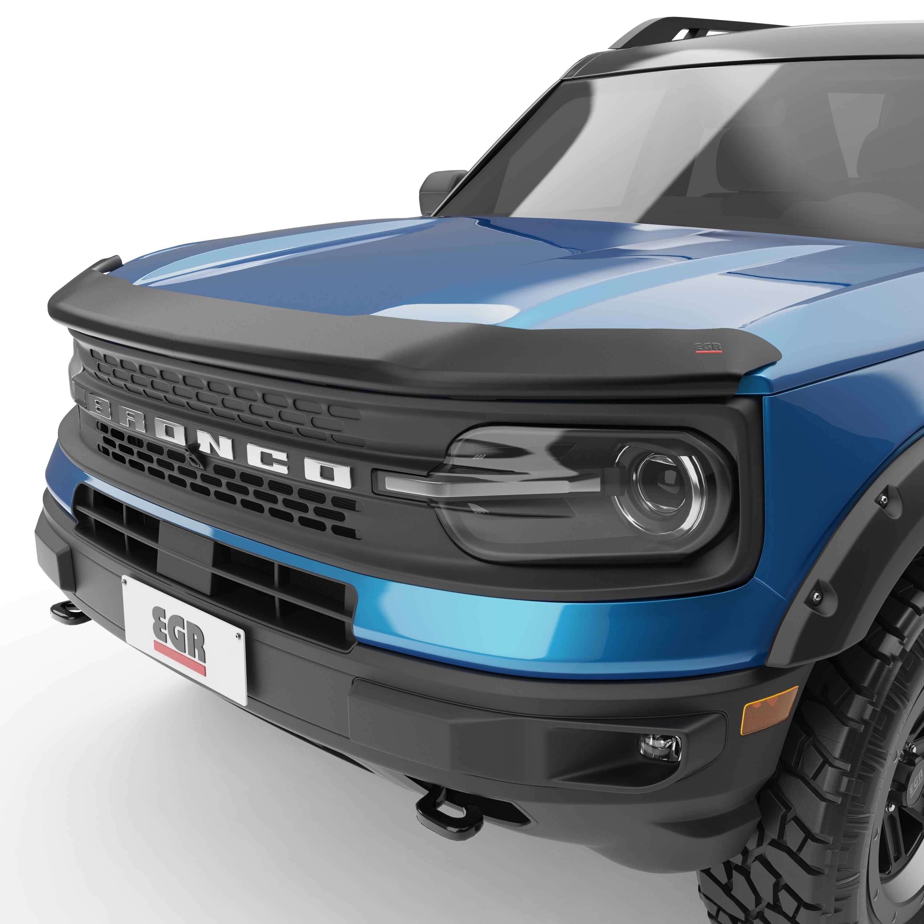 EGR Superguard hood guard matte black 21+ Ford Bronco Sport