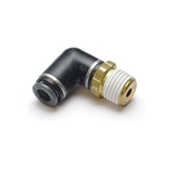 Ridetech Airline Fitting, 1/4" npt x 1/4" Swivel Elbow 31954201
