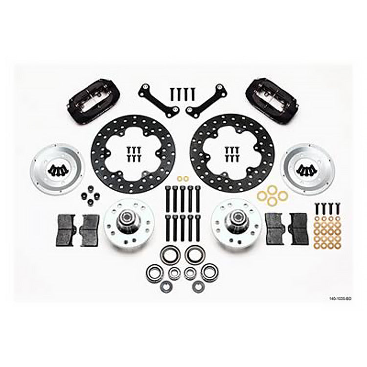Wilwood Brakes KIT,DRAG,FRONT,CAMARO 82-92,MD,DRILLED 140-1035-BD