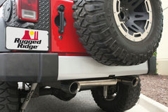 Omix-ADA 12040.09 Rear Bumper Applique, Silver