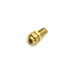 Ridetech Airline Fitting, Bulkhead, 1/8" NPT to 1/4" Airline 31957008