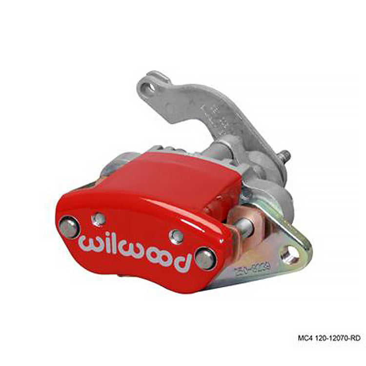 Wilwood Brakes CALIPER,MC4,MECH,P-BRAKE,1.19,.81 ROTOR 120-12070-RD