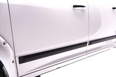 DISCONTINUED - EGR Rugged Body Side Molding 4pc set Crew Cabs 11-18 Ram 1500 10-22 Ram 2500 11-22 Ram 3500 19-22 Ram 1500 Classic 09-10 Dodge Ram 1500 14-18 Chevrolet Silverado & GMC Sierra 1500 15-19 Chevrolet Silverado & GMC Sierra 2500HD & 3500HD