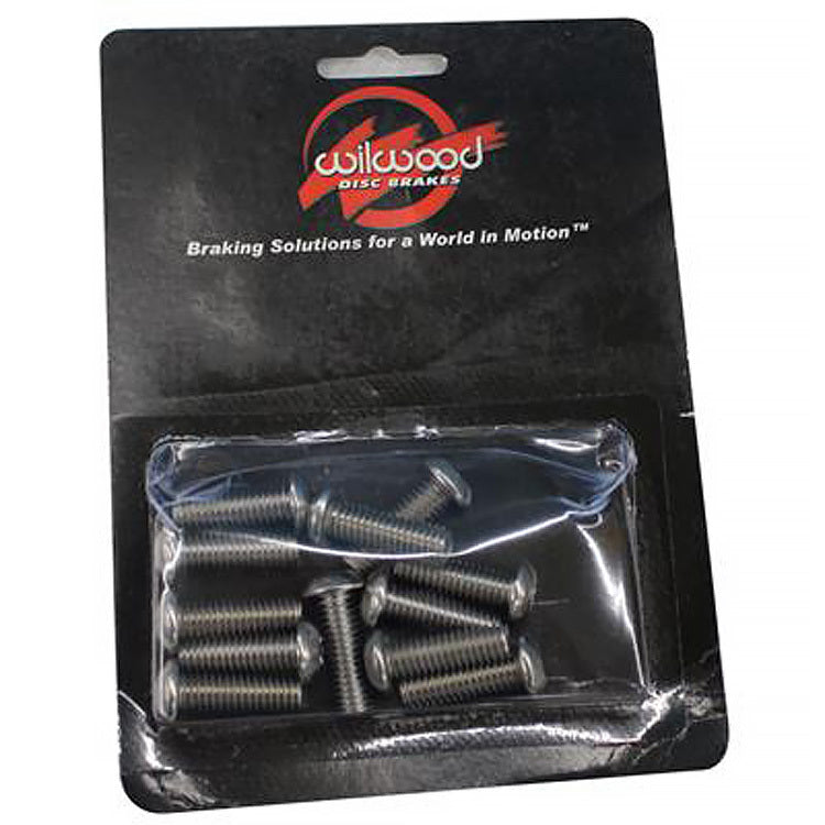 Wilwood Brakes BOLT KIT,HAT/ROTOR,5/16-18x1.00 BHCS 230-12176