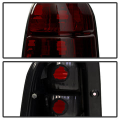 XTUNE POWER 9030970 Ford Escape 01 07 OEM Style Tail Lights Red Smoked