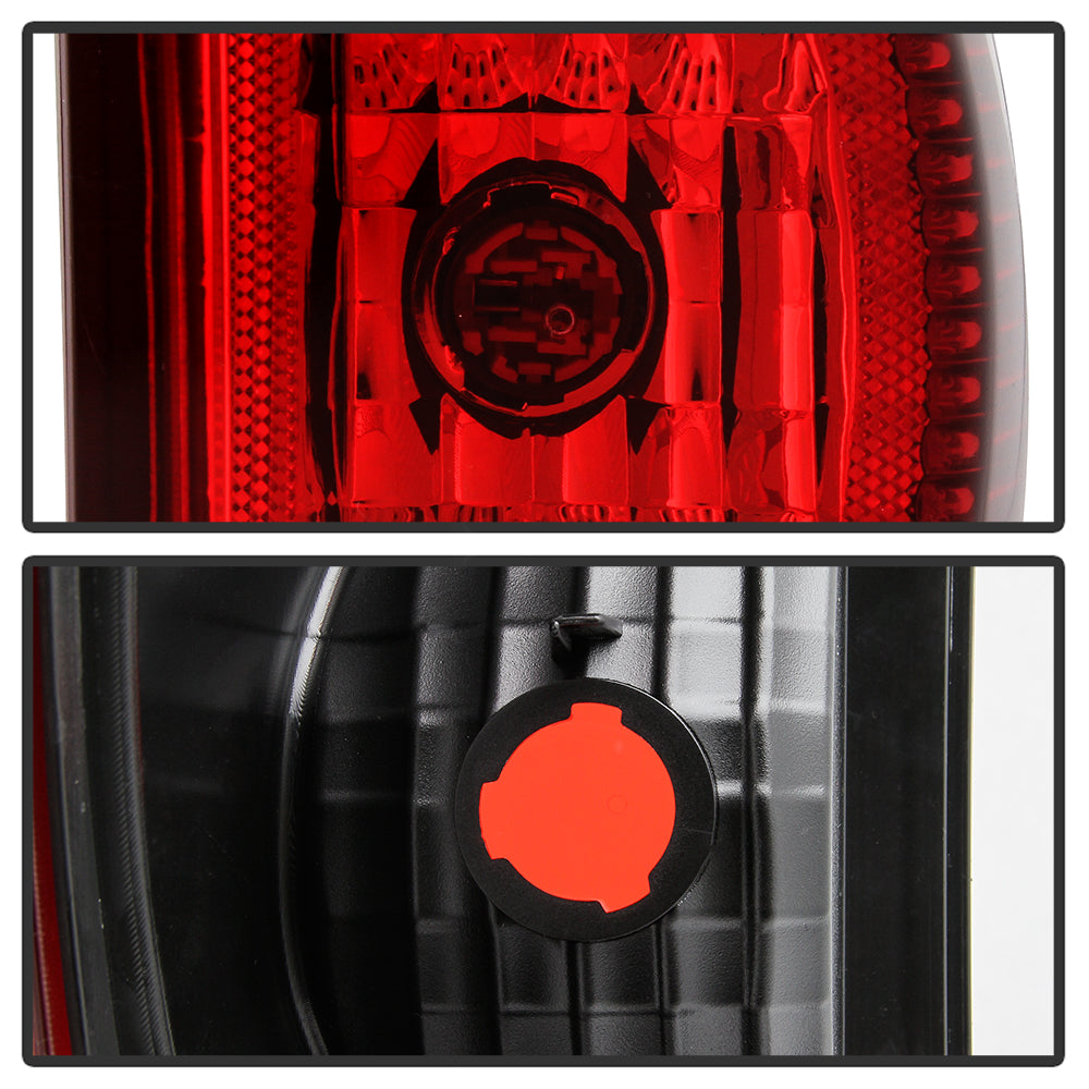 XTUNE POWER 9046698 Chevy Avalanche 02 06 OE Style Tail Lights Signal 3157(Not Included) ; Reverse 3157(Not Included) ; Brake 3157(Not Included) Rec Clear