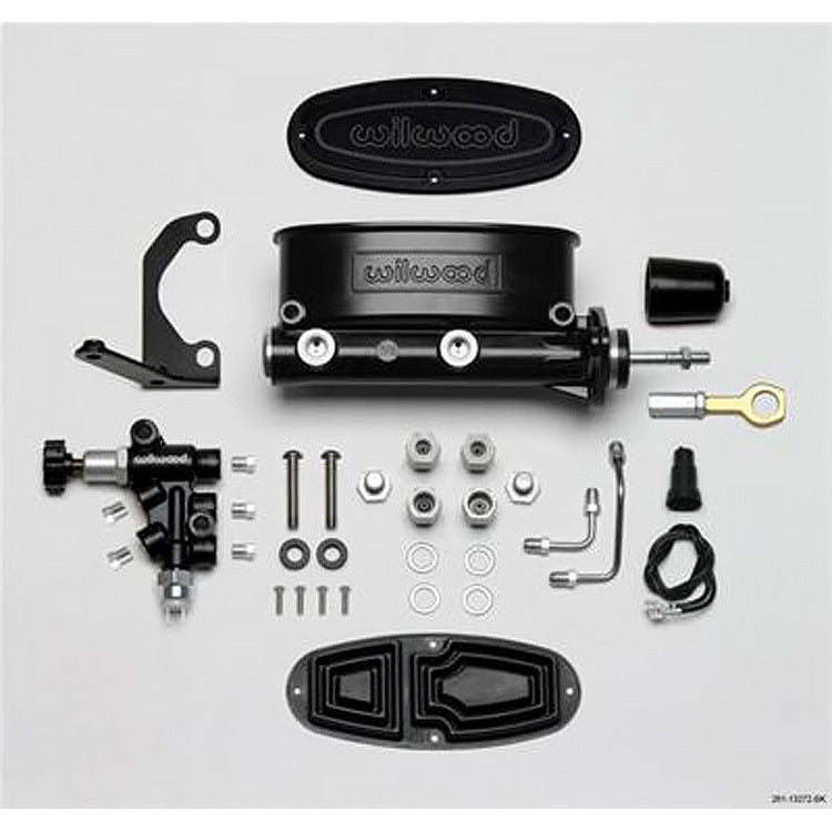 Wilwood Brakes KIT,M/C,TANDEM,7/8,MUSTANG,W/P-VALVE 261-13272-BK