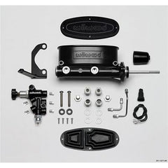 Wilwood Brakes KIT,M/C,TANDEM,7/8,W/P-VALVE,BLACK 261-13271-BK