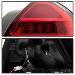 XTUNE POWER 9032868 98 11 Ford Crown Victoria (Police Interceptor Style) LED tail lights Red Clear