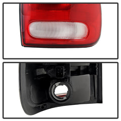 XTUNE POWER 9030932 Dodge Caravan 96 00 Chrysler Town and Country 96 00 Dodge Grand Caravan 96 00 Dodge Durango 98 03 Plymouth Grand Voyager 96 00 Tail Lights OEM