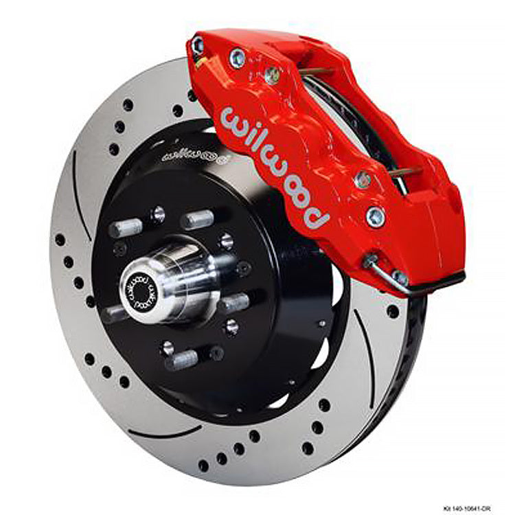 Wilwood Brakes KIT,FRONT,CAMARO/NOVA,67-72,AERO6,14.00 140-10920-DR