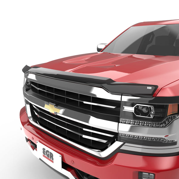 EGR Superguard hood guard dark smoke 16-18 Chevrolet Silverado 1500 SSV