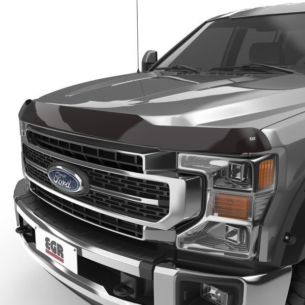 EGR Superguard hood guard dark smoke 17+ Ford F-250 & F-350 Super Duty