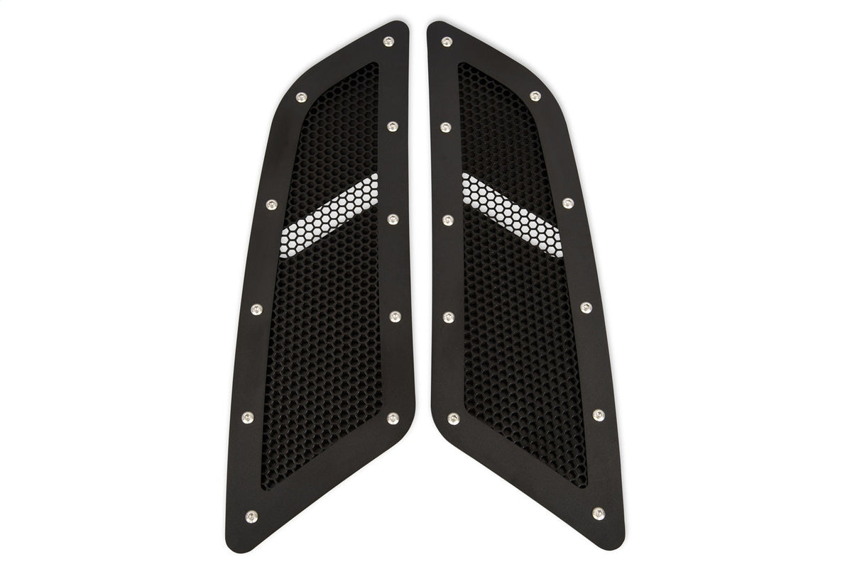 Drake Muscle Hood Vents FR3Z-16C630-BK