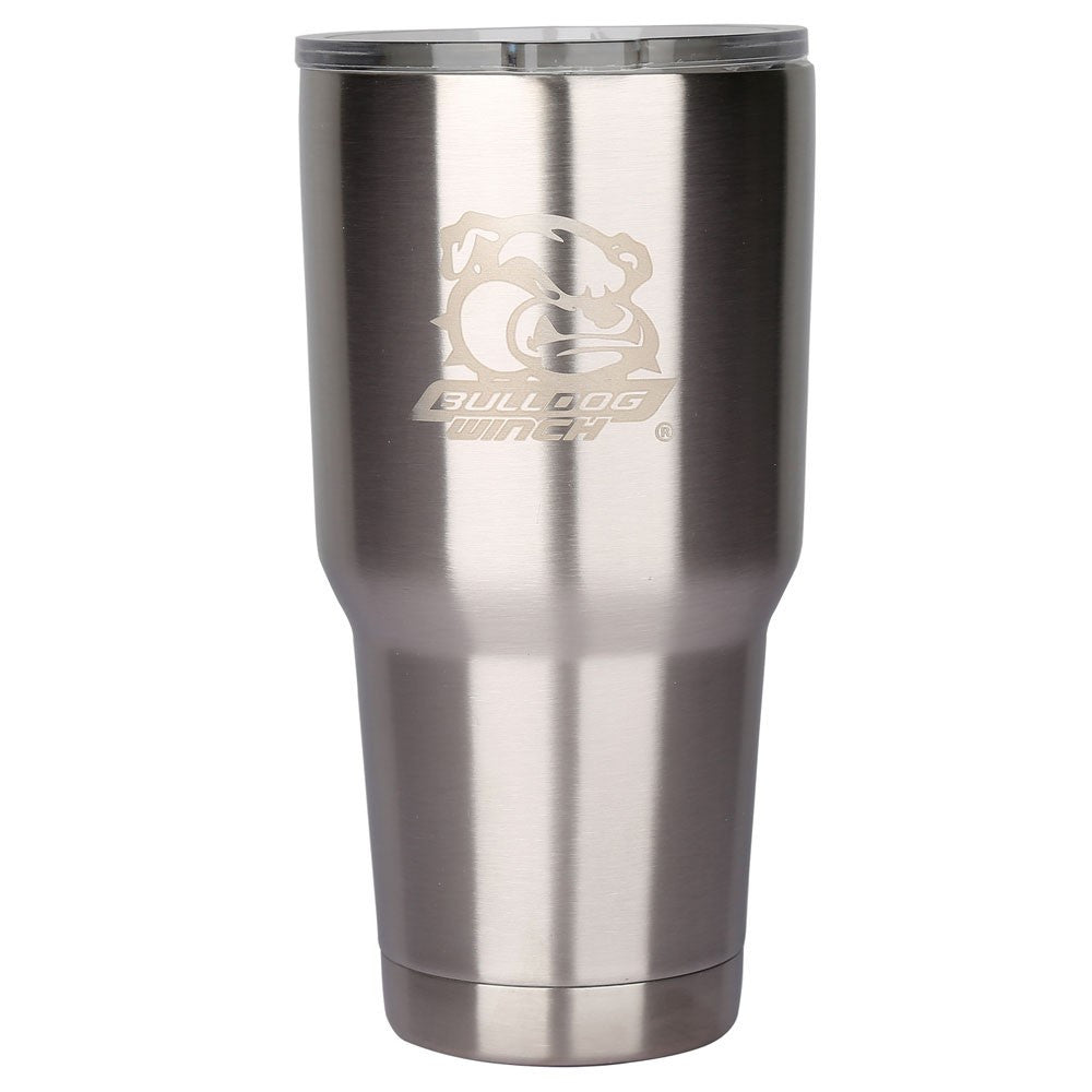Bulldog Winch Co LLC 80040 30oz 304 Stainless Tumbler- double wall with Tritan Lid