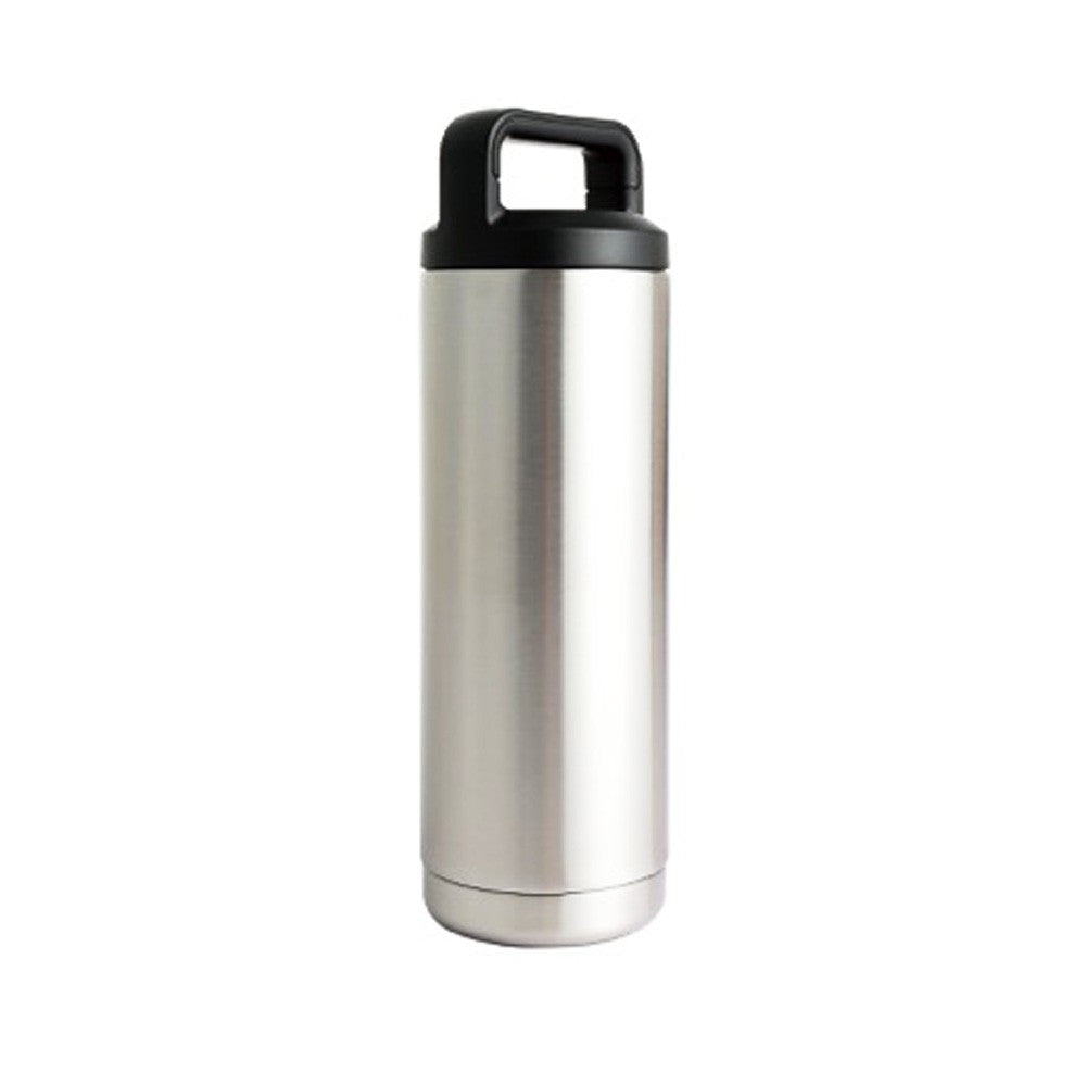 CLEARANCE - Bulldog Winch Co LLC 80049 304 Stainless Drink Bottle 18oz w/Screw-on Finger Hold Lid