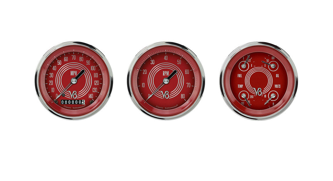 Classic Instruments Gauge Set V8RS03SHC
