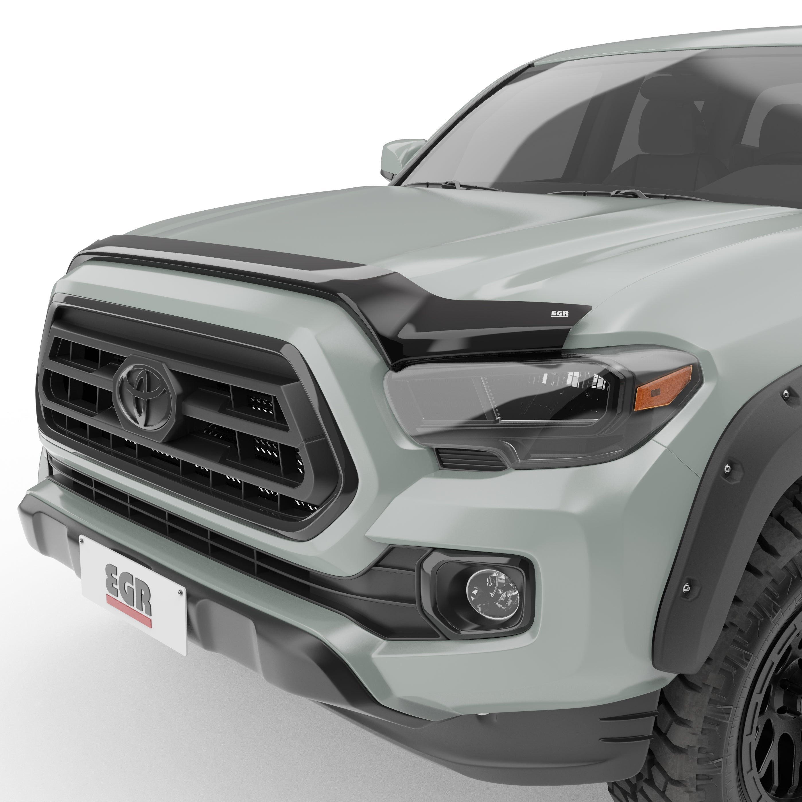 EGR Superguard hood guard dark smoke 16+ Toyota Tacoma