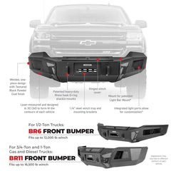 Go Rhino 21-23 Ford F-150 Bumper  - Front 24398T