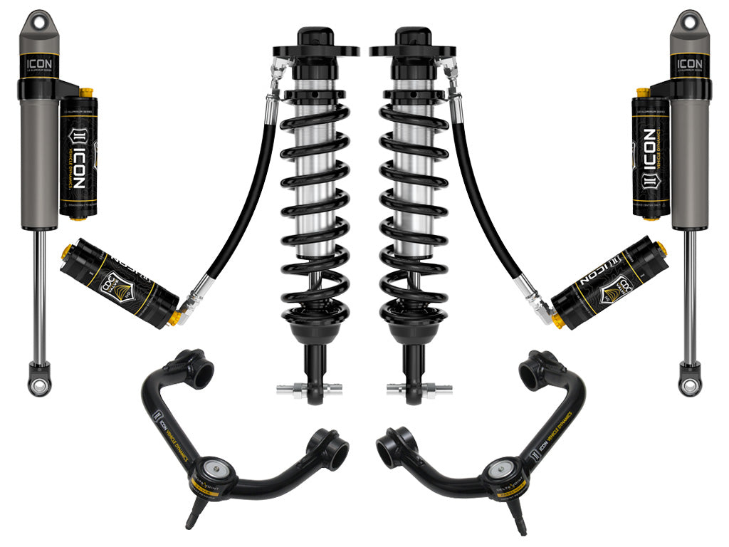 ICON Vehicle Dynamics K93125T 0-3 Stage 5 Suspension System with Tubular Upper Control Arm