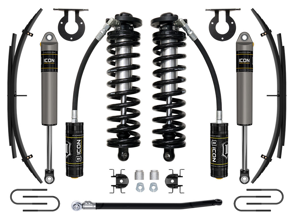 ICON Vehicle Dynamics K63182 2.5-3 inch Stage 2 Coilover Conversion System W Expansion Pack