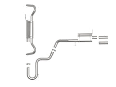aFe Power 20-24 Volkswagen Atlas Cross Sport (2.0 3.6) Exhaust System Kit 49-36453