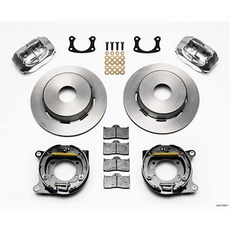 Wilwood Brakes KIT,REAR,FDLI,DISC/DRUM,BIG FORD,NEW 140-7150-P