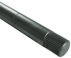 Borgeson Steering Shaft 3/4-36 Splined Steel 36in. Long 1in. Spline 1 End Only 409036