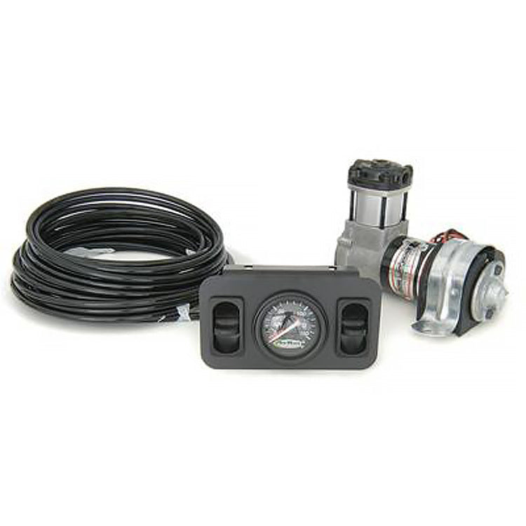 Ridetech On-Demand 2 way compressor kit with analog gauge. 30131600