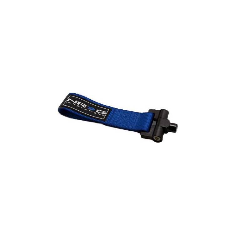 NRG Innovations Tow Straps Bolt In - Car specific TOW-122BL