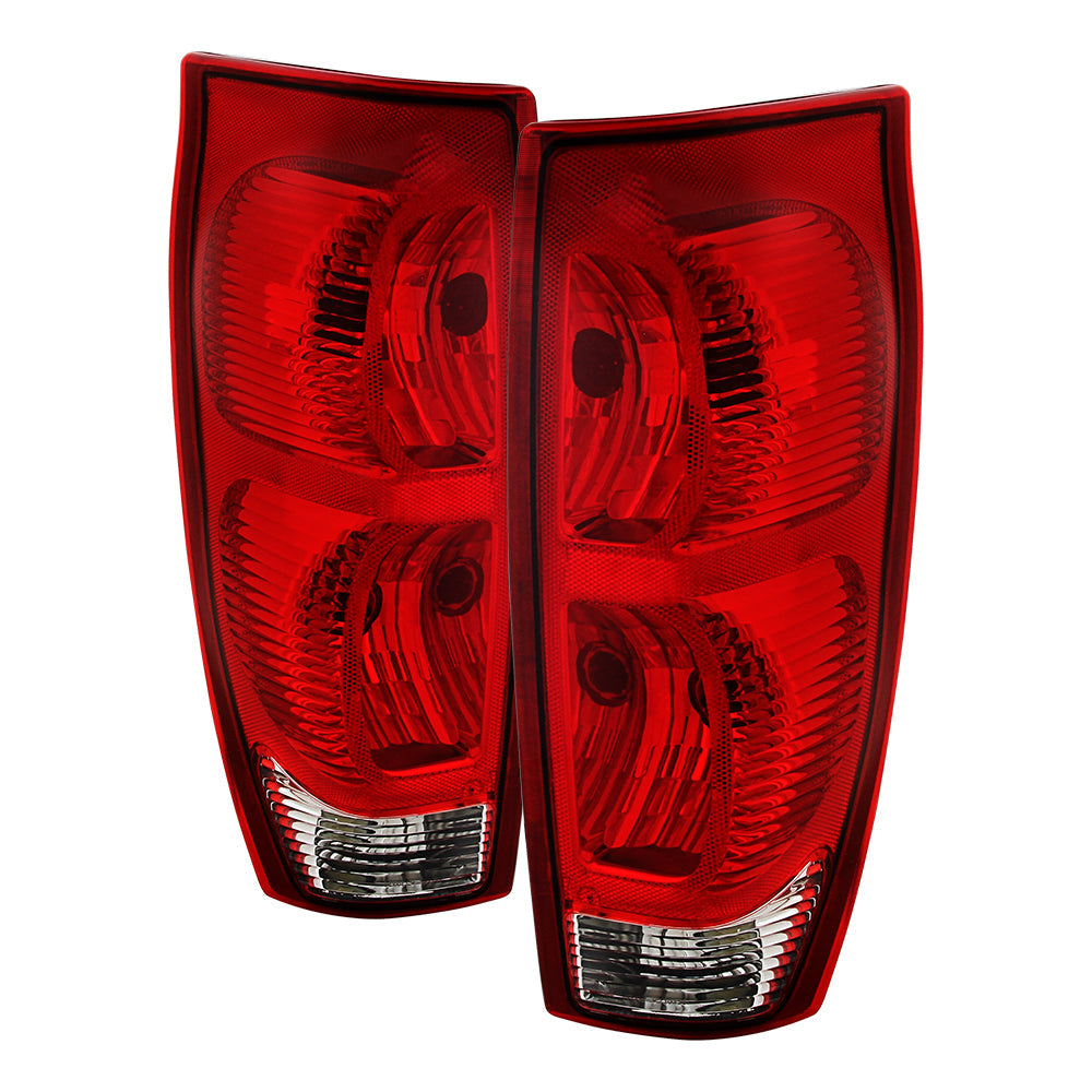 XTUNE POWER 9046698 Chevy Avalanche 02 06 OE Style Tail Lights Signal 3157(Not Included) ; Reverse 3157(Not Included) ; Brake 3157(Not Included) Rec Clear