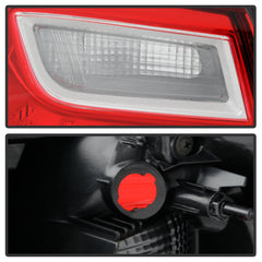 XTUNE POWER 9945700 Chevy Malibu 16 18 Driver Side Tail Light Brake 2815(Included) ; Side W5W(Included) OE Outer Left