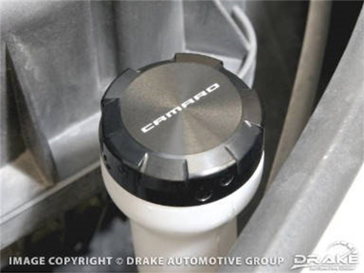 Drake Muscle Washer Fluid Reservoir Cap CA-120006-BLK