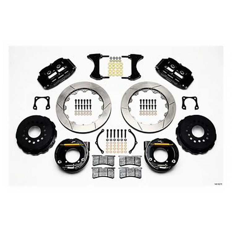 Wilwood Brakes KIT,REAR,12 BOLT CHEVY,3.15 BEARING,2.81 140-9215