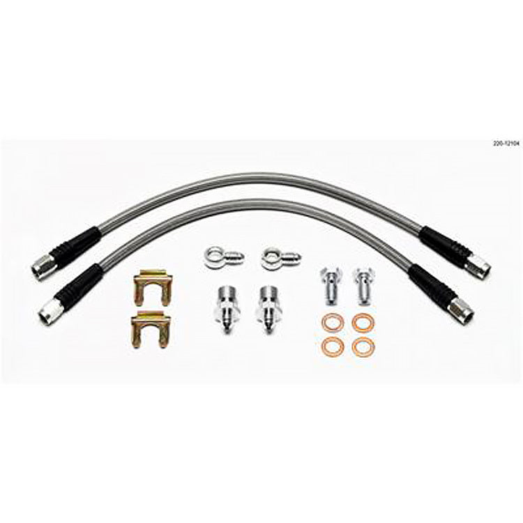 Wilwood Brakes FLEXLINE KIT,D154,14in.,3/8-24 IF TO 220-12104