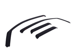 DISCONTINUED - EGR in-channel window visors front & rear set matte black Extended Cab 07-13 Chevrolet Silverado & GMC Sierra 1500, 2500HD, 3500HD