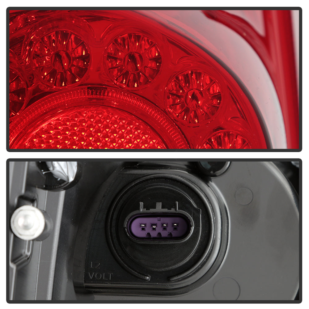 XTUNE POWER 9049477 Dodge Grand Caravan 2011 2020 OEM Style LED Tail Lights Signal LED ; Reverse 3157(Not Included) OEM