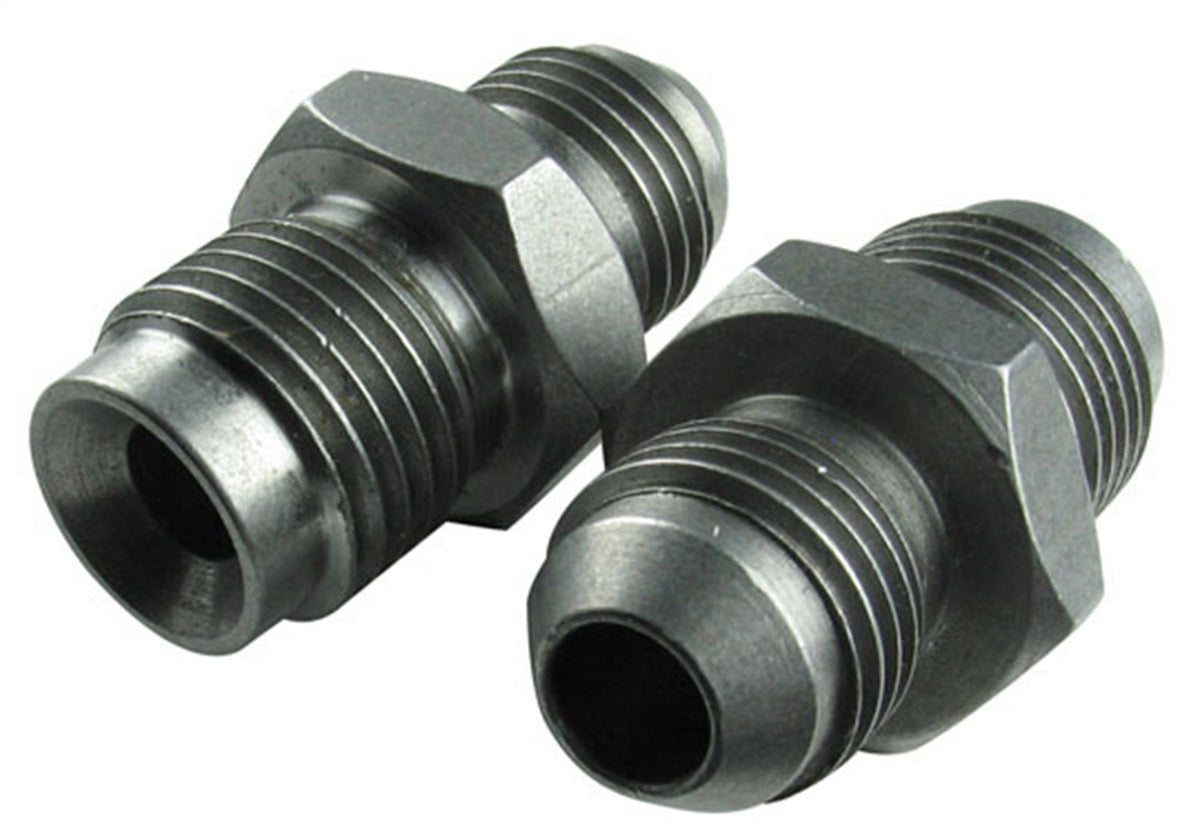 Borgeson Power Steering Hose Adapter Set Stainless Steel-6AN to 16MM X 1.5 Flare 925121