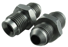 Borgeson Power Steering Hose Adapter Set Stainless Steel-6AN to 16MM X 1.5 Flare 925121