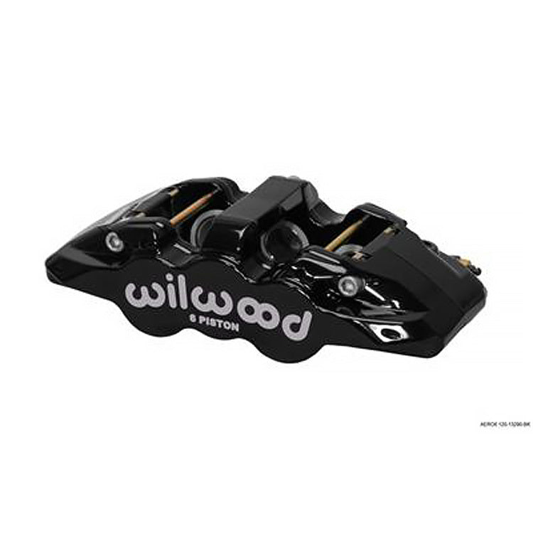 Wilwood Brakes CALIPER,AERO6,1.62/1.12/1.12,1.25 ROTOR 120-13290-BK