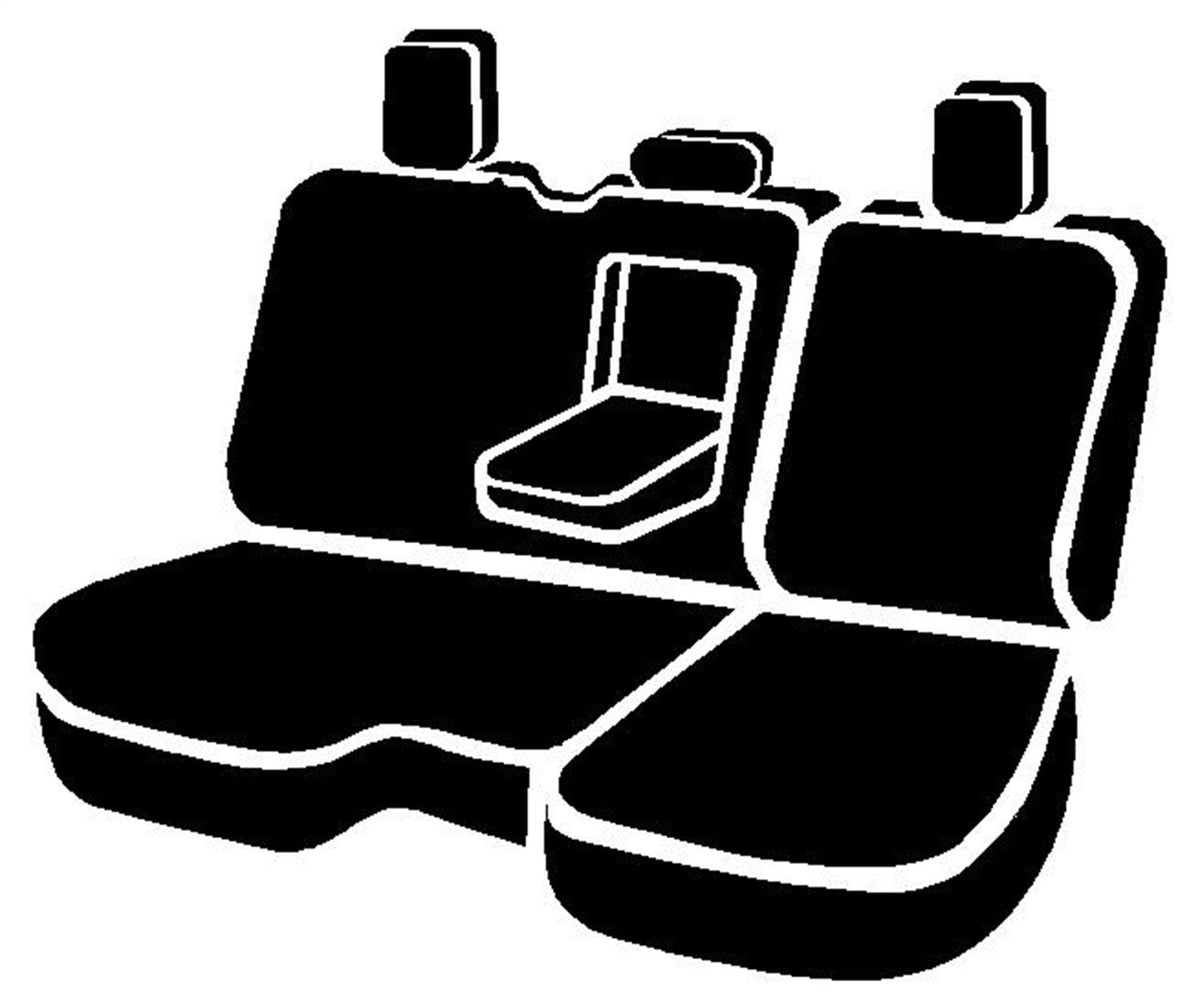 Fia SL62-54 BLK/BLK SL Rear 40/60 Seat Cover