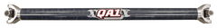 QA1 JJ-12209 Driveshaft, CF, CT-Dirt-Mod, 29.00 inch 2.3 inch, 1310 U-Joint, 1500Lb.