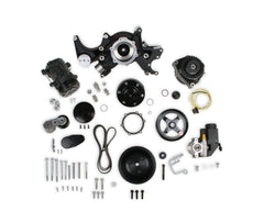 Holley 20-240BK COMP MID-MT ACC DRIVE SYSTEM, SBC-BLACK