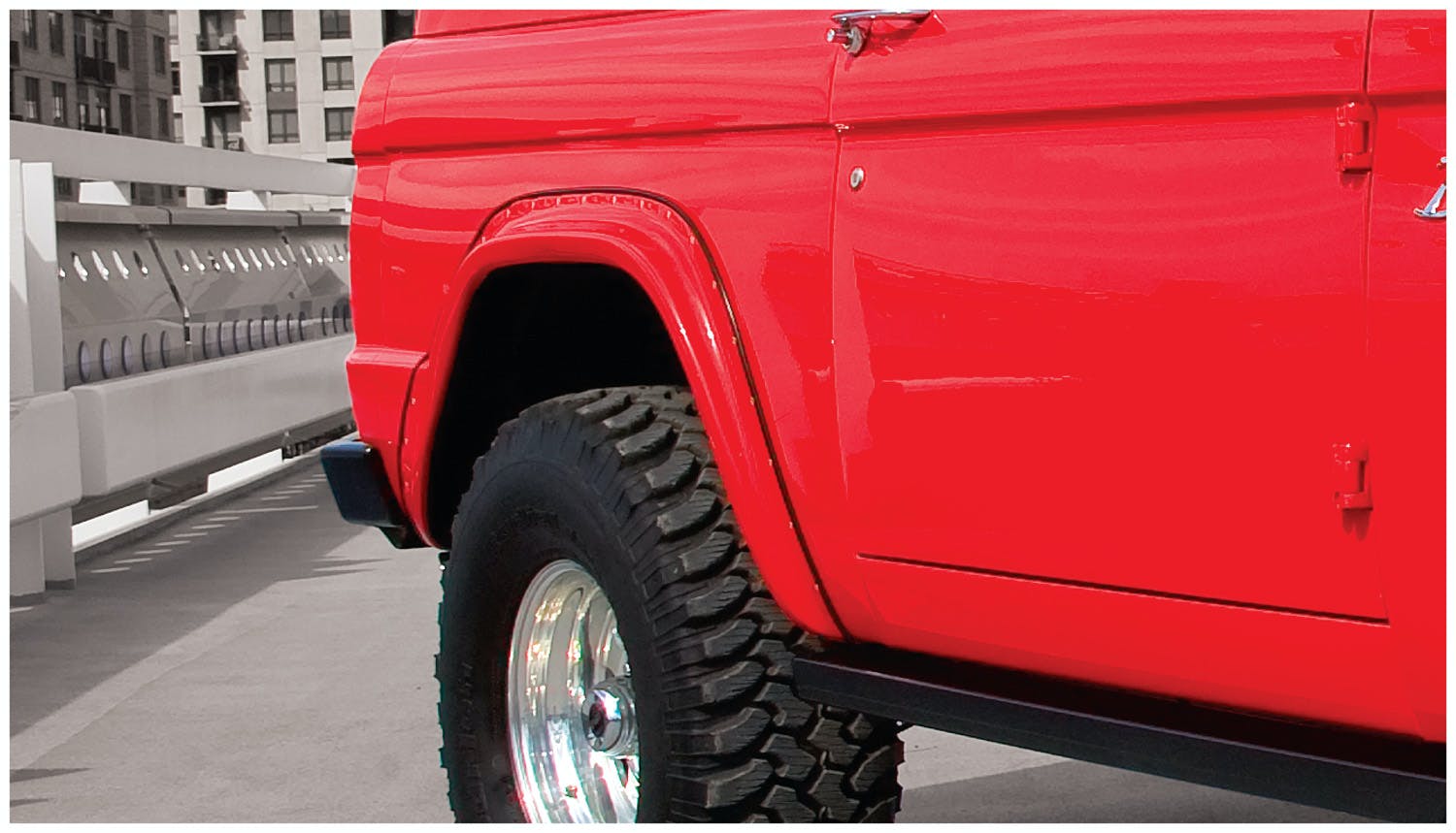 Bushwacker 20002-07 Cutout Style Fender Flares, 2pc