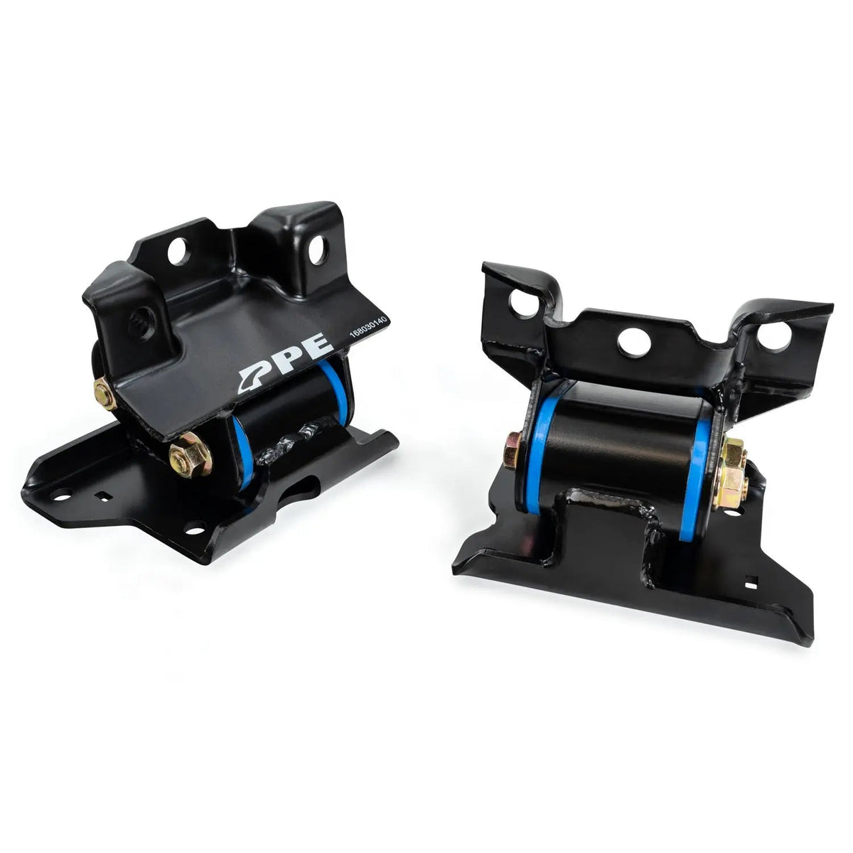 PPE Diesel Engine Mount Kit - 01-10 GM 6.6L Duramax - 40 Hardness Blue 168030140