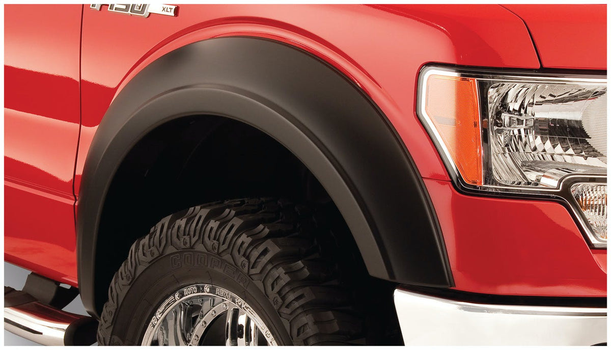 Bushwacker 20069-02 Extend-A-Fender Style Fender Flares, 2pc