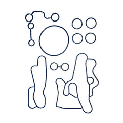 PPE Diesel Oil Cooler W/ Gasket Kit Ford 6.4L 07.5-10  314030410