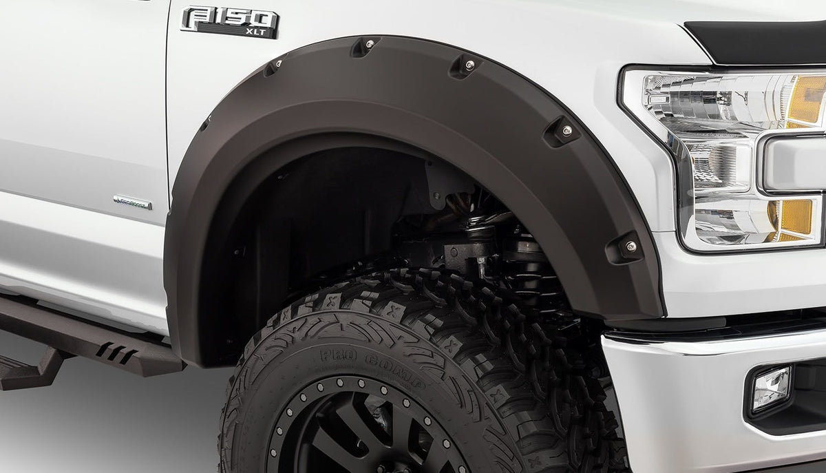 Bushwacker 20099-02 Max Coverage Pocket Style Fender Flares, 2pc