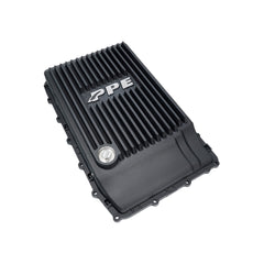 PPE Diesel Ford 10R80 Shallow Pan 2017-2022 Black Heavy-Duty Cast Aluminum Transmission Pan 328053220